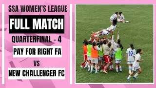PAY FOR RIGHT FA v/s NEW CHALLENGER - FULL MATCH - SSA WOMENS LEAGUE #fullmatch #meghalayafootball