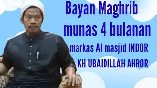 BAYAN MAGHRIB KH UBAIDILLAH AHROR