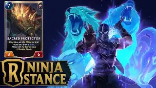 Shen Protecc Udyr Attacc - Ninja Stance Deck - Legends of Runeterra A Curious Journey Gameplay