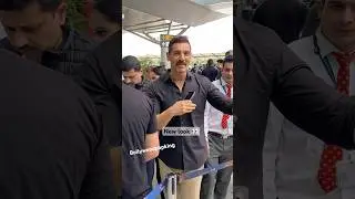Handsome Hunk John Abraham snapped 🔥at Delhi #johnabraham #john #trendingshorts #bollywood #trend