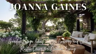 Joanna Gaines Garden Lounge Ideas  Cozy Corners and Chic Rustic Decor for Outdoor Living