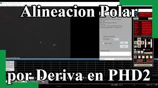 Alineación Polar por Deriva con PHD2