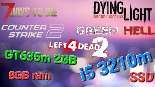 GT 635m 2GB + i5 3210m tested in 5 games 2023 [part I]