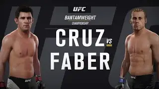 (EA Sports UFC 2) Dominick Cruz Defenze Bantamweight Title vz Urijah Faber