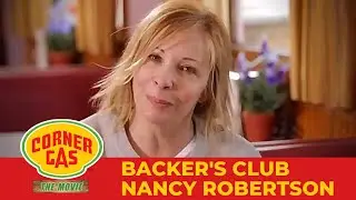 Nancy Robertson Interview | Corner Gas The Movie | Backer's Club