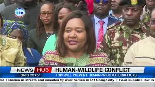Construction of electric fenced launched in Mt. Kenya to prevent human-wildlife conflicts