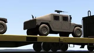 Train Simulator part 2 of pk4's military train