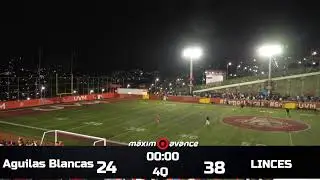 MAXIMO AVANCE EN VIVO: Águilas Blancas vs Linces México Blanco | JUVENIL #ONEFA