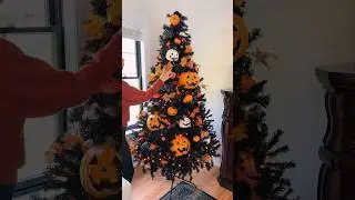 Spooky Pumpkin Tree 🎃 #halloween