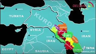 Kurdistan Map