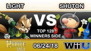 Hyrule Saga - MVG | Light (Fox) Vs Shuton (Olimar) Top 128 Winners - Smash 4