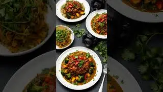Sizzling Vegan Dish Capturing the Flavor Through Mobile Food Photography