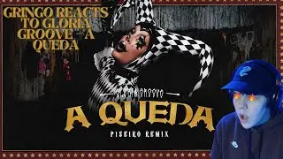 GRINGO REACTS to GLORIA GROOVE - A QUEDA (CLIPE OFICIAL)