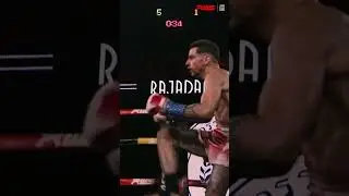 💥 Brutal One-Leg Punch Knockout in Boxing Ring #boxing #fight #knockout