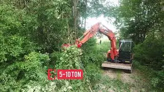 Fecon FMX36 on Doosan DX85 Rental | Carleton Equipment Co.
