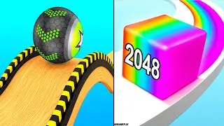Going Balls vs Jelly Run 2048