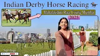 🤩 Attending Derby Horse Racing 🏇 At Mahalaxmi Race Course Mumbai😍| Neha Pandit #youtube #horseracing