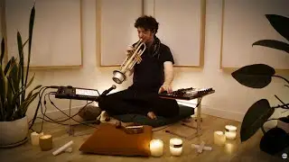 Trumpet Sound Bath - Live Meditative Ambient Set by Balkan Bump [Healing | Atmospheric | Yoga Music]