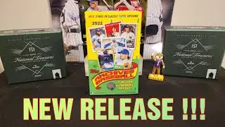 NEW RELEASE!!! 2022 Topps Archives Hobby Box Rip. 2 Auto's