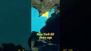 I want to move to New York in the 1960s#usa #unitedstates #historytok #map #maps #NewYork #1960s