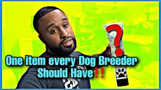 One item Every Dog Breeder Should Have‼️
