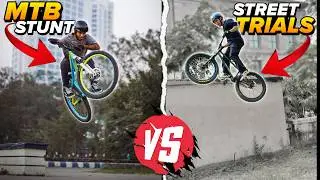MTB Stunt vs Street Trials - Kon Jeetega? | Insane Skill Battle🔥