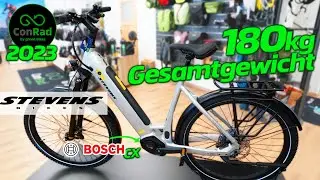 Tiefeinstieg mit 180kg Systemgewicht: Stevens E-Universe 7.6 Plus FEQ