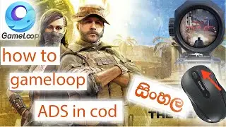 how to fix gameloop right click.gameloop right click not working codm sinhala