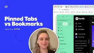 Arc Browser | Закреплённые вкладки и закладки
