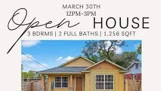 open house 1535 East Baar Street Pensacola Florida