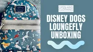 DISNEY DOGS LOUNGEFLY UNBOXING - Open and Clothing Exclusive!