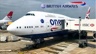 British Airways | 747-400 | Miami, FL ✈ London Heathrow | Club World |