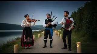 Song Of The Fog Sky | Instrumental Iberian Celtic Music with Accordion and Galician Bagpipes