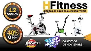 El mejor precio del cyber monday en fitness lo tenes en www.hfitness.com.ar