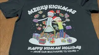 Rick and Morty Merry Rickmas T Shirt Best Price Perth
