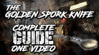 The GOLDEN SPORK KNIFE GUIDE - FINAL UPGRADE + HELL'S REDEEMER ]|||[ COD BLACK OPS 4 ZOMBIES