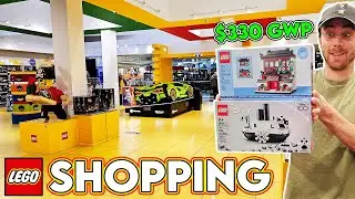 LEGO Store Shopping! $330 GWP? I need it.