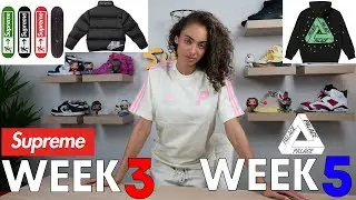 SUPREME WEEK 3 and PALACE WEEK 5 Full Droplist, Pricing: NIKE x SUPREME; Palace Stan Smith Unboxed
