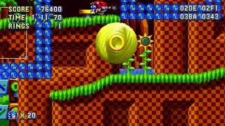 Sonic Mania: Debug Mode showcase (MOST VIEWED VIDEO)