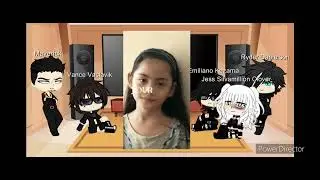 (Hanabi's Request) EK's Chiyotsuru Team & Jess react to Hanabi's Glow Up// Gacha Club// Original