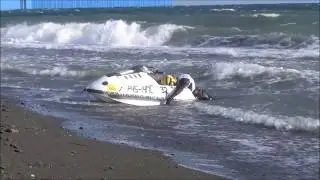 Аквабайки в кипящей воде и девушки. JetCamp 2017