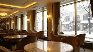 Evening Jazz Lounge ❄️ Smooth Instrumental Music in a Cozy Coffee Shop Atmosphere