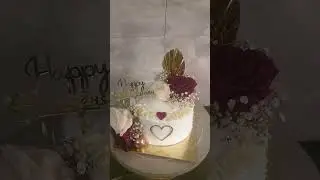 Anniversary #cake |shorts|#design #youtubeshorts