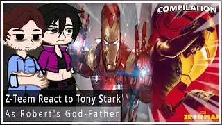 Dispatch Characters React to Iron Man as Robert's Godfather AU | Dispatch 🥖🥖🥖 | Chapter 1/? |