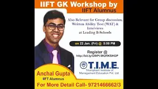 GWPI/OMET GK Workshop by Anchal Sir(22/01/2021)