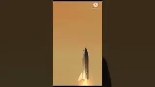 Star ship landing on Mars #realhistorystore #shorts