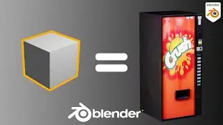 Projection Mapping a vending machine - Blender 3.3 Tutorial