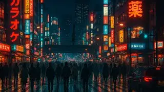 Night Time Tokyo 🇯🇵 | AI Image to Video Magic | Hyper Realistic Edit