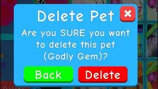 Deleting My godly gem in BGS(Please check disc)(RIP)
