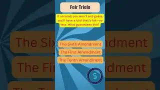 Can You Pass This US Law Quiz? 20 Seconds Challenge!